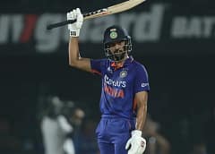 ruturaj gaikwad in blue jersey