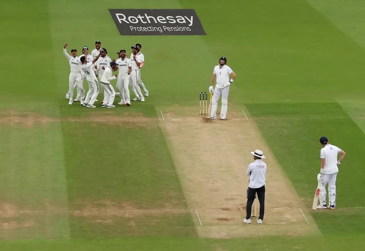 England Cricket Team vs India National Cricket Team Match - India Wins