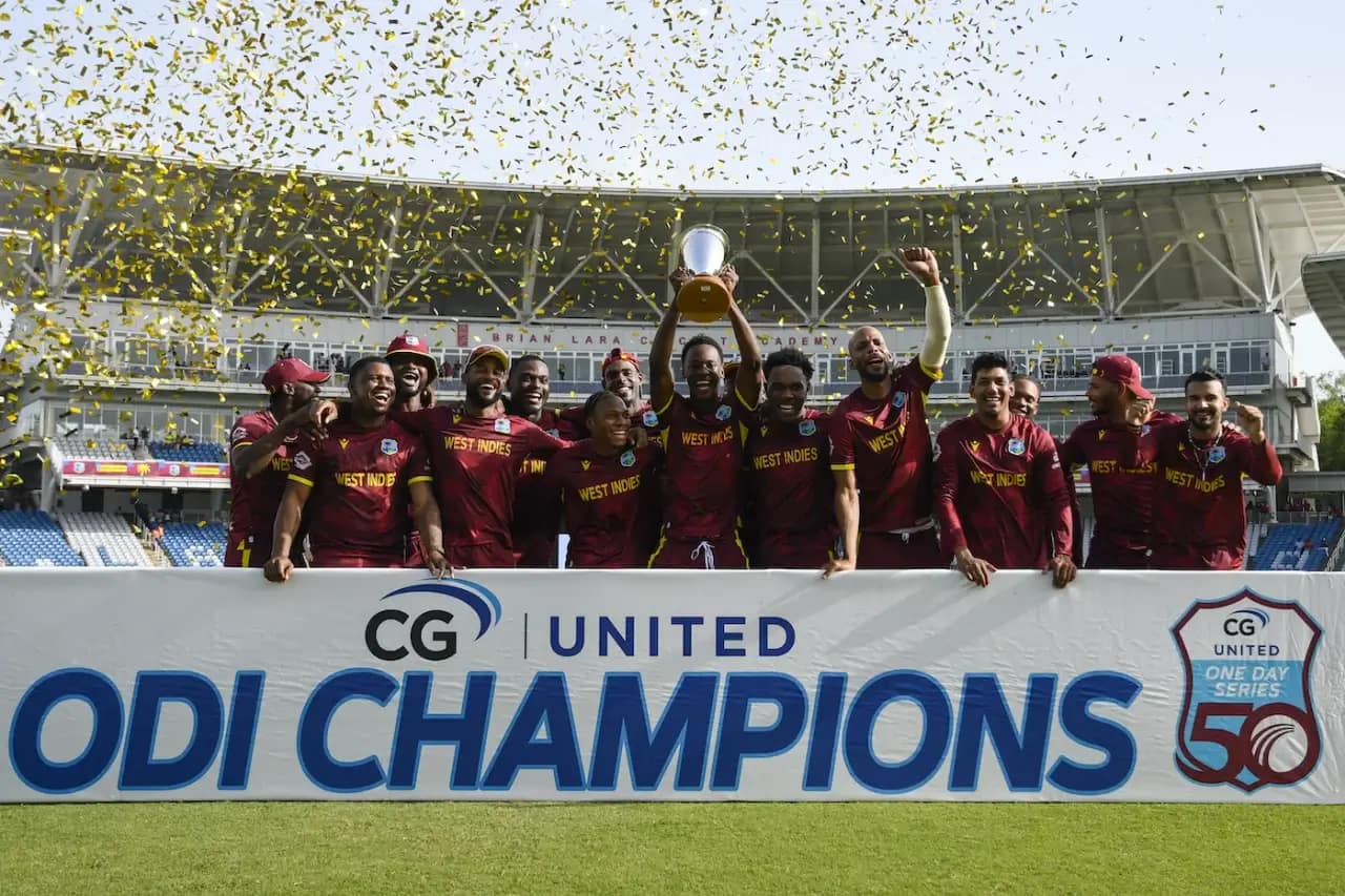 WI Became Champion after 34 Years